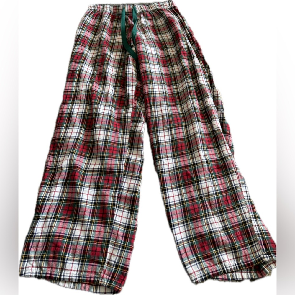 Liz Claiborne Plaid Pajama Pants Women’s Size Small Red Green